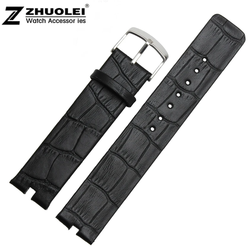 Watch Strap 22mm Genuine Leather Watch Band For Motorola Moto 360 Smart