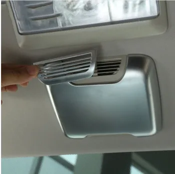 

For Land Rover Discovery 4 LR4 2009-2016 Car-Styling ABS Matte Chrome Interior Car Roof Air Conditioning Vent Outlet Cover Trim