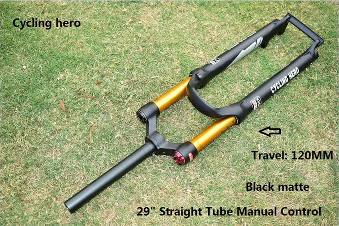 MTB пневматическая подвеска ход 120 мм вилка для горного велосипеда Велосипедная вилка производительность над SID EPIXON LTD диаметр 32 мм 1800 г - Цвет: 29 inches