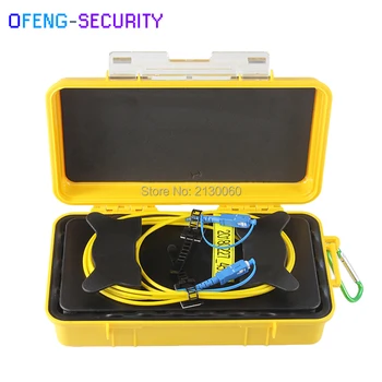 

SC UPC Single Mode 9/125um 1310/1550nm 1M OTDR launch cable box, Fiber ring otdr launch cable,Fiber optic launch cable