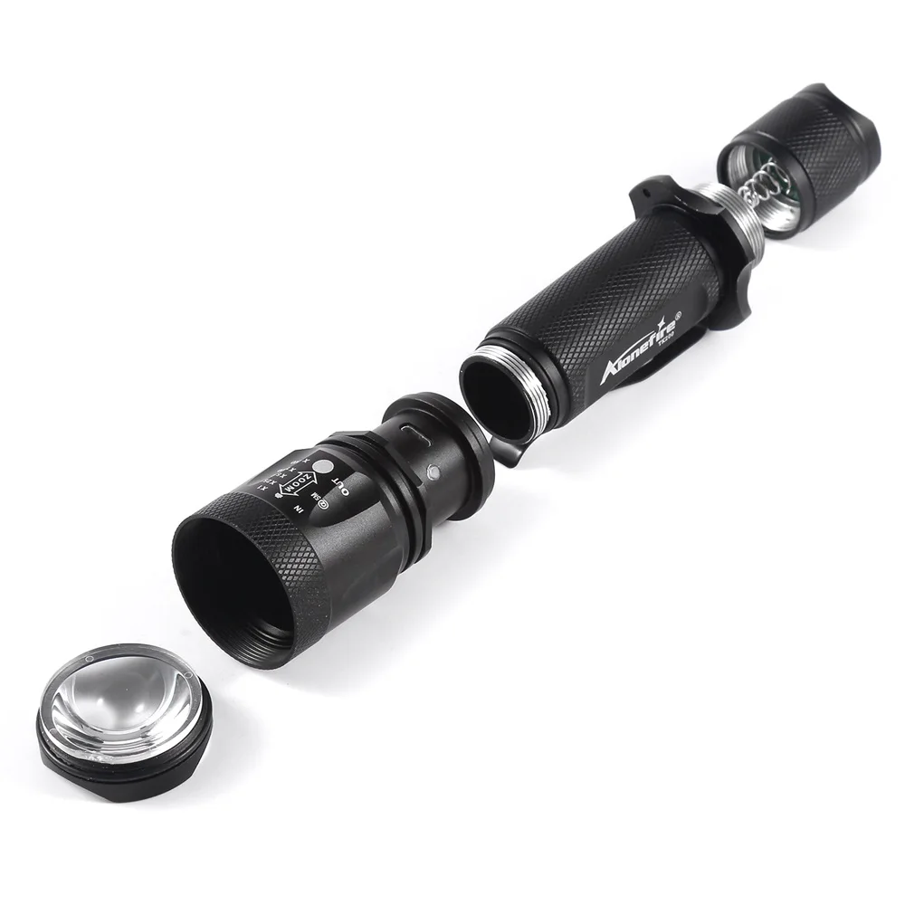 AloneFire TK200 CREE XML L2 светодиодный светильник-вспышка МОЩНЫЙ СВЕТИЛЬНИК-Вспышка водонепроницаемый тактический военный 18650 перезаряжаемый фонарь