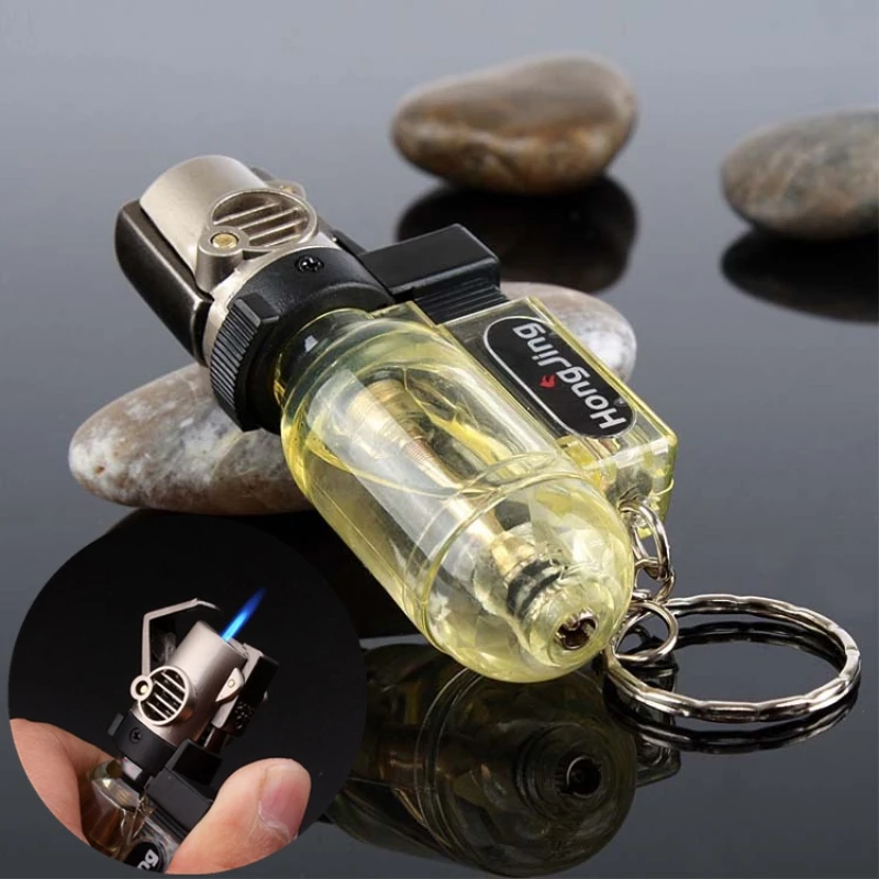 Portable Torch Jet Lighter Refillable Kerosene Oil Lighter Mini Cute