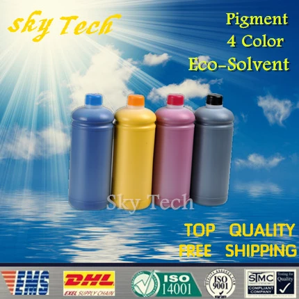 

1000ML*4 Pigment Eco Solvent Ink suit for Mimaki series printer , Outdoor Advertising Ink For banner canvas car stickers etc