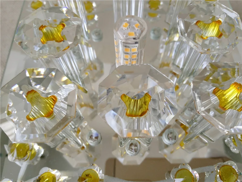 crystal ceiling lights led 