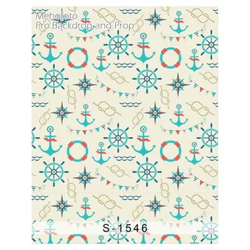 

Thin vinyl Photography Studio Senior Background Digital print newborn Navy wind patterns Backdrops S-1546