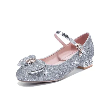 

2019 age season new sweet bowknot sequins size 43 yards 29 - shallow mouth cingulate single woman shoes