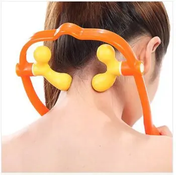 

Adjustable neck point massage device