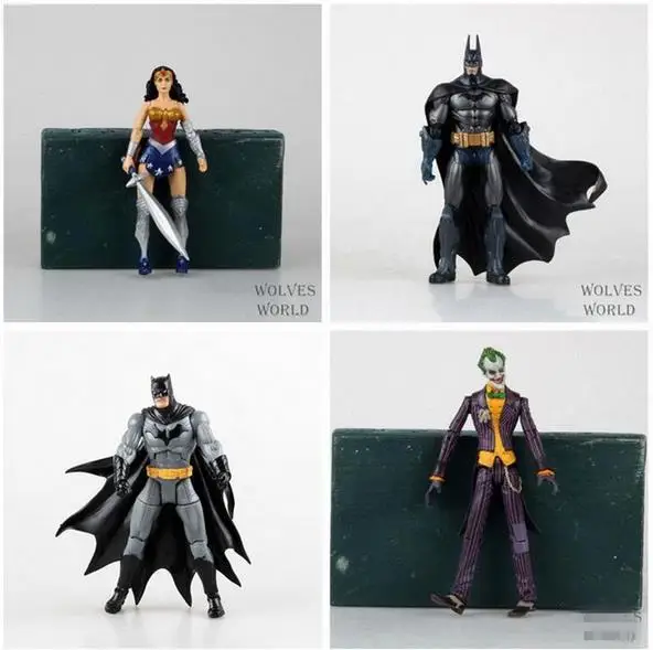 

DC Heroes Batman Joker Wonder Woman PVC Action Figure Kids Toys Gift for Children 7" 18cm