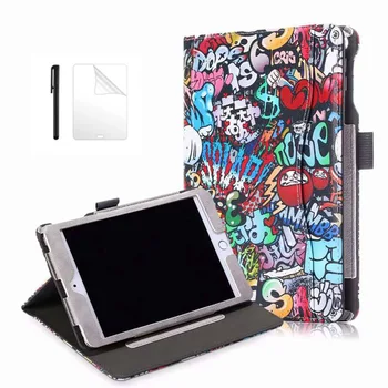 

Multifunction Stand PU Leather Case for New iPad mini 5 7.9 2019 5th Generation Funda smart cover for ipad mini 4 case+film+pen