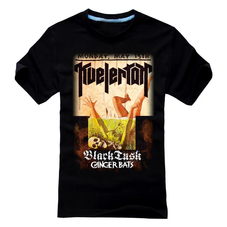 7 шт. Kvelertak Camiseta Rock брендовая рубашка 3D Harajuku mma фитнес Hardrock тяжелый металл хлопок poleras скейтборд уличная одежда - Цвет: 6