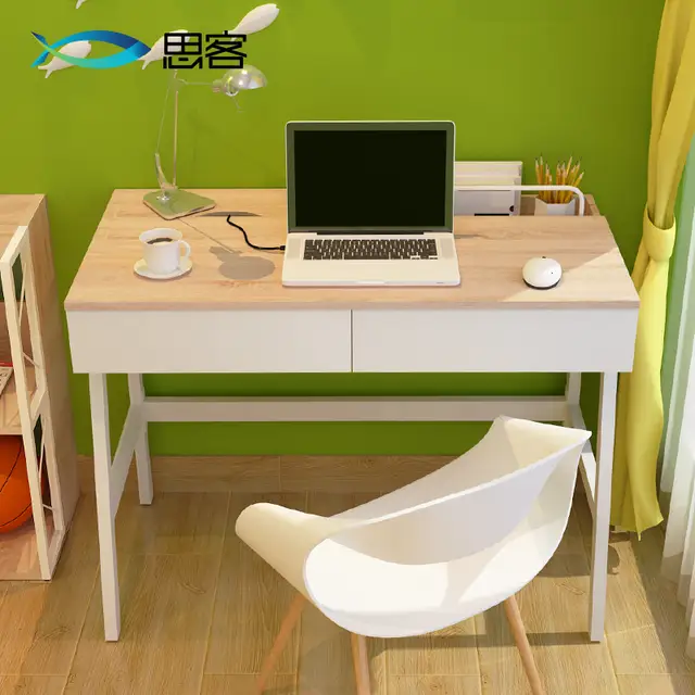 Best Hakka Desktop Computer Desk With Desk Ikea Simple Wood Tables
