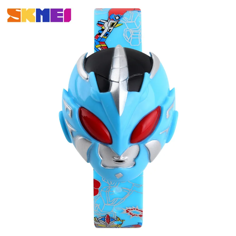 

SKMEI Children Watch Digital Wristwatches Cartoon Superman Toy Shape Dial Sports Watches For Kids Relogio Relojes 1239