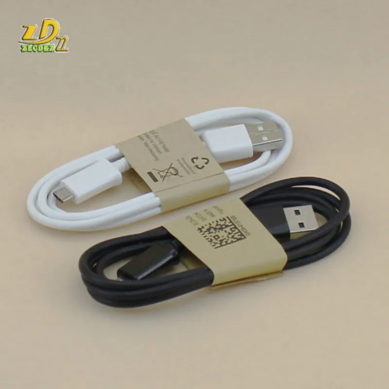 

100pcs/lot 1M Good Quality Paper Package Wrap Micro USB Data Sync Charger Cable for Samsung Galaxy S3 S4 Note 4