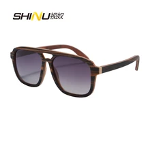 De Lujo de la vendimia De Madera gafas de Sol de La Vendimia de Gran Tamaño Gafas de Verano Para Mujeres Y Hombres Polarizadas Gafas de Moda Gafas de Sol 73023