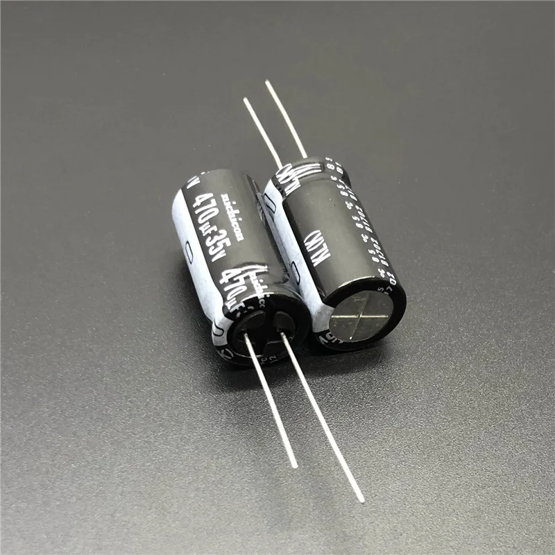 10 шт. 470 мкФ 35 в NICHICON KL 12 5x25 мм 35V470uF низкая утечка тока Алюминиевый