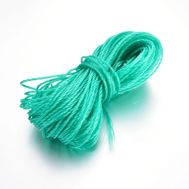 VISSEN Fishing net rope bulk 20M GREEN put cages shrimp cage rope
