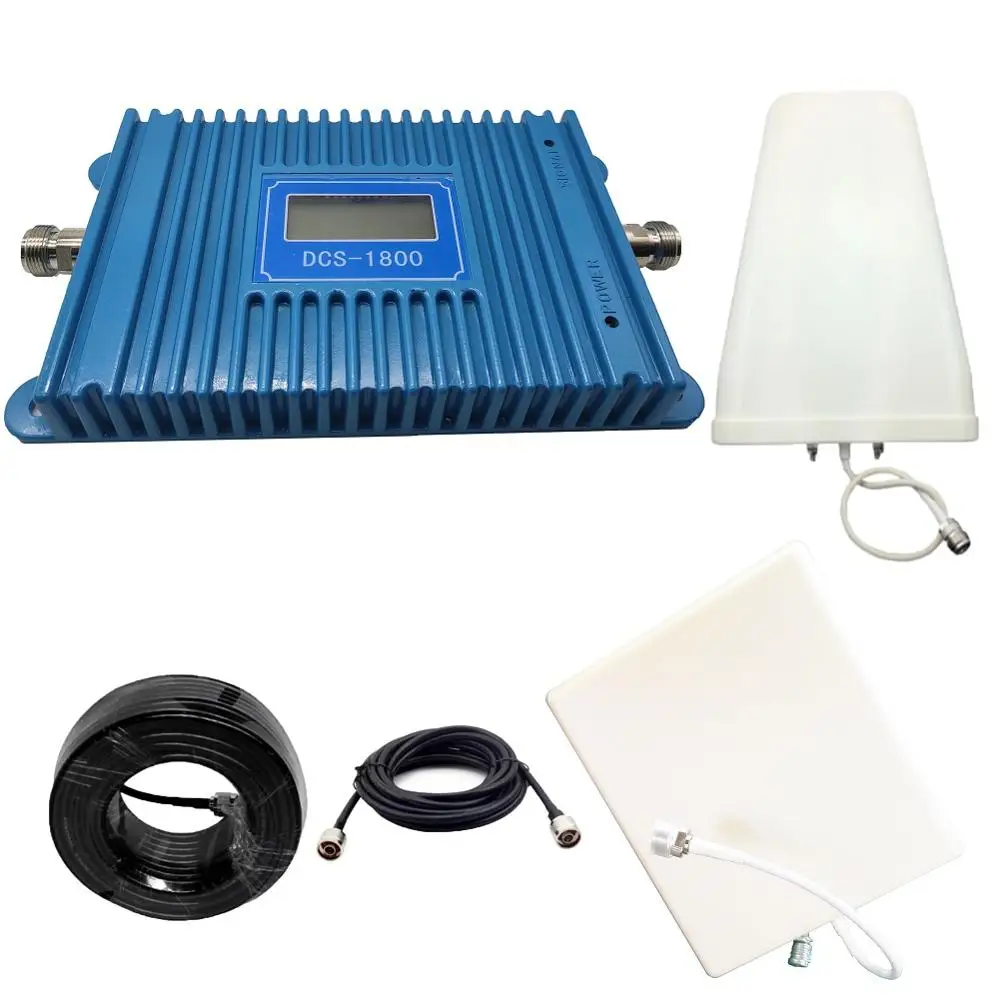 

Gain 70dB LTE Band 3 DCS 1800mhz Mobile Signal Booster Amplifier DCS 1800 Mhz Cell Phone Signal Repeater with LCD Display AGC