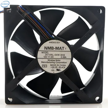 

Original 3610RL-04W-B56 Computer Blower Cooling Axial Fan DC 12V 4.56W 0.38A 9025 90*90*25mm 3500RPM 4 Wires