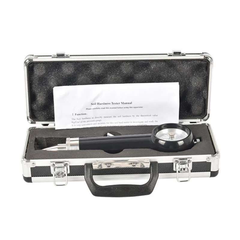 Soil Hardness Tester Penetrometer Sclerometer Durometer Inspecting Hardness Analyzer Portable Pointer Type Soil Different Depth (1)