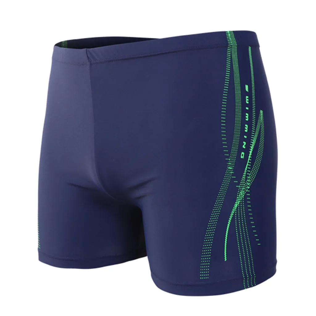 

swimming trunks men's swimming waterproof briefs quick-drying shorts Male sharkskin game swimwear beach swimsuit #XTN