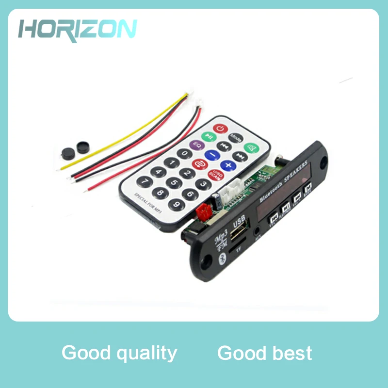 

Newest Hot 2017 Wireless Bluetooth 12V MP3 WMA Decoder Board Audio Module USB TF Radio For Car accessories