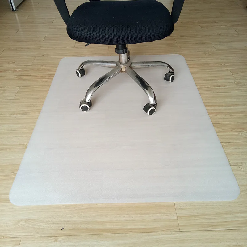 Plastic PE anti-skid mat floor Protection mat Square green chair mat Non-slip carpet office Swivel