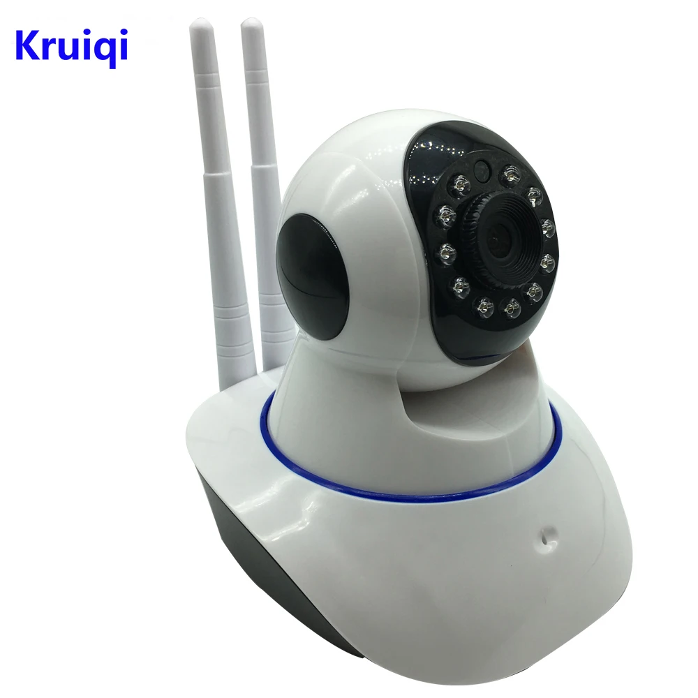 Kruiqi 1080 P панорамирования/наклона Беспроводной Wi-Fi IP Камера Главная видеонаблюдения Видео Камера с двухстороннее аудио Ночное видение для