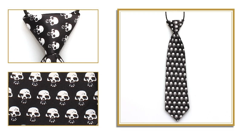 4M9++++ Boy Tie Skull