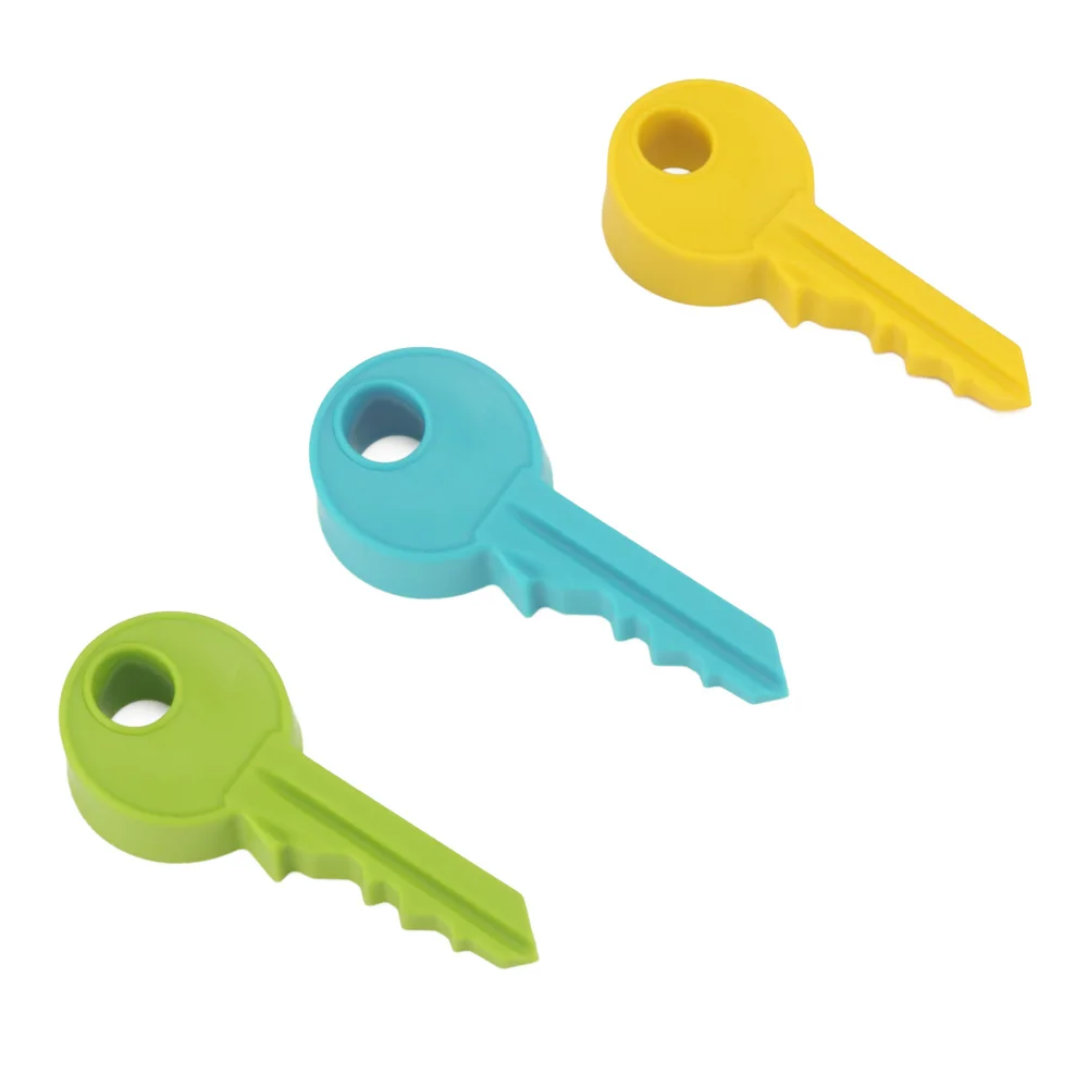 3 цвета, силиконовый резиновый упор для двери милый ключ Стиль домашний декор палец защита безопасности Клин для детей безопасное вспомогательное устройство для ограничитель