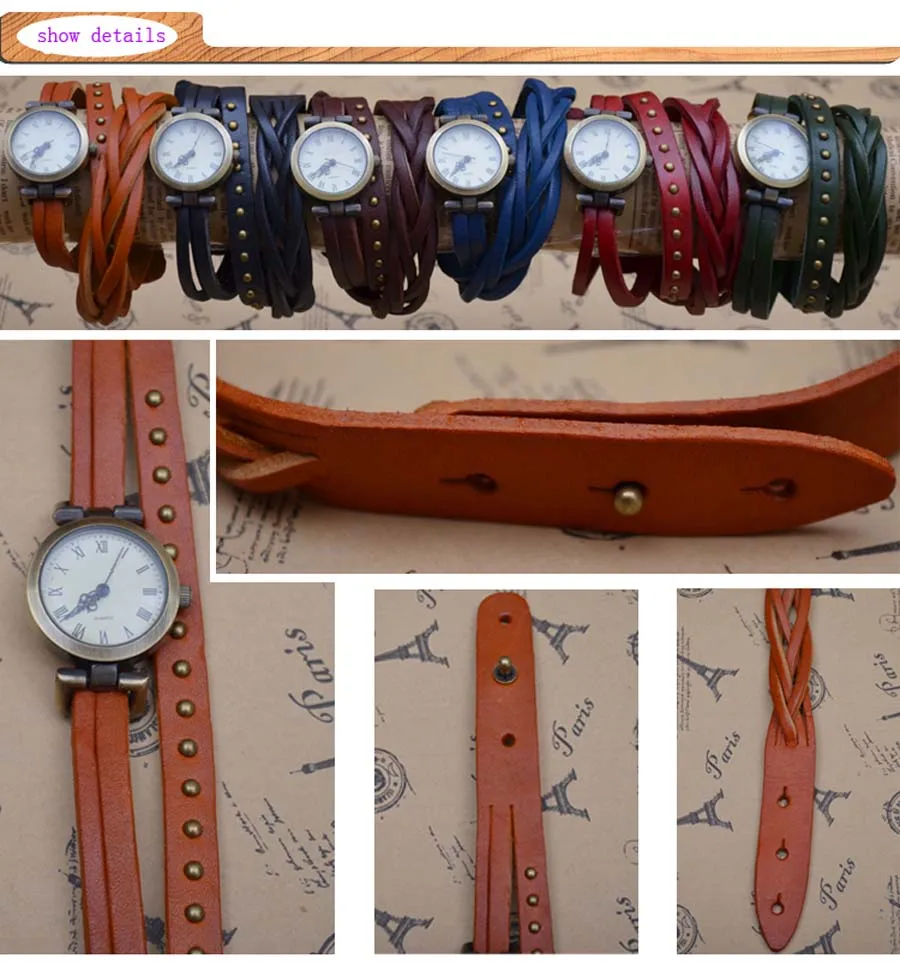 Shsby новые римские винтажные часы из воловьей кожи со спиральным ремешком с римскими цифрами женские часы с кожаным ремешком