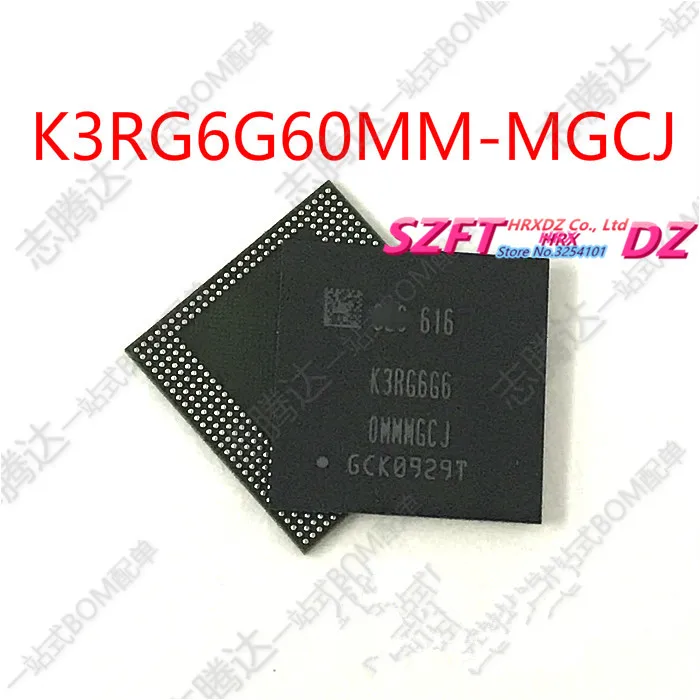 

SZFTHRXDZ 100% new original 1PCS K3RG6G60MM-MGCJ BGA