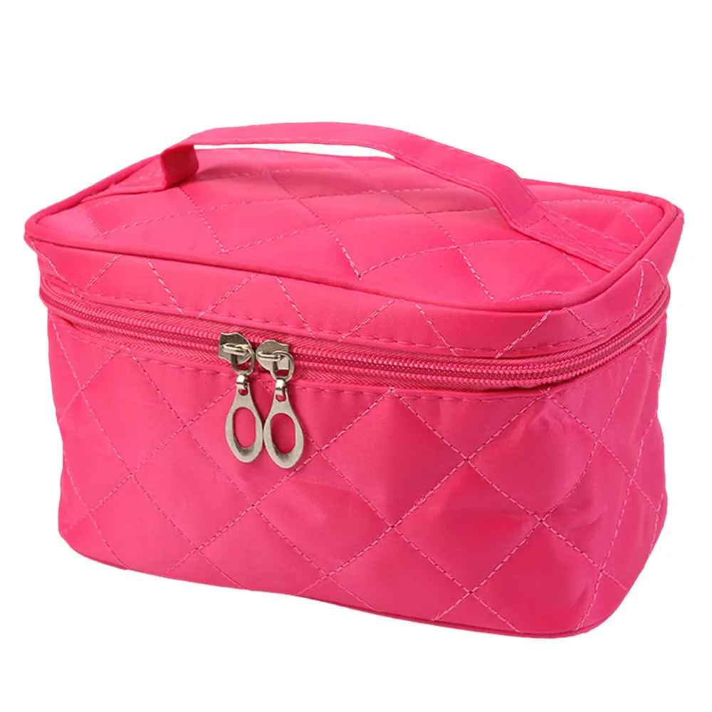 Nueva moda viajes cosméticos Organizador Square caso grano de Color puro cosmético bolsa Organizador bolsa de viaje # Zer Nueva moda viajes cosméticos Organizador Square caso grano de Color puro cosmético bolsa Organizador bolsa de viaje # Zer
