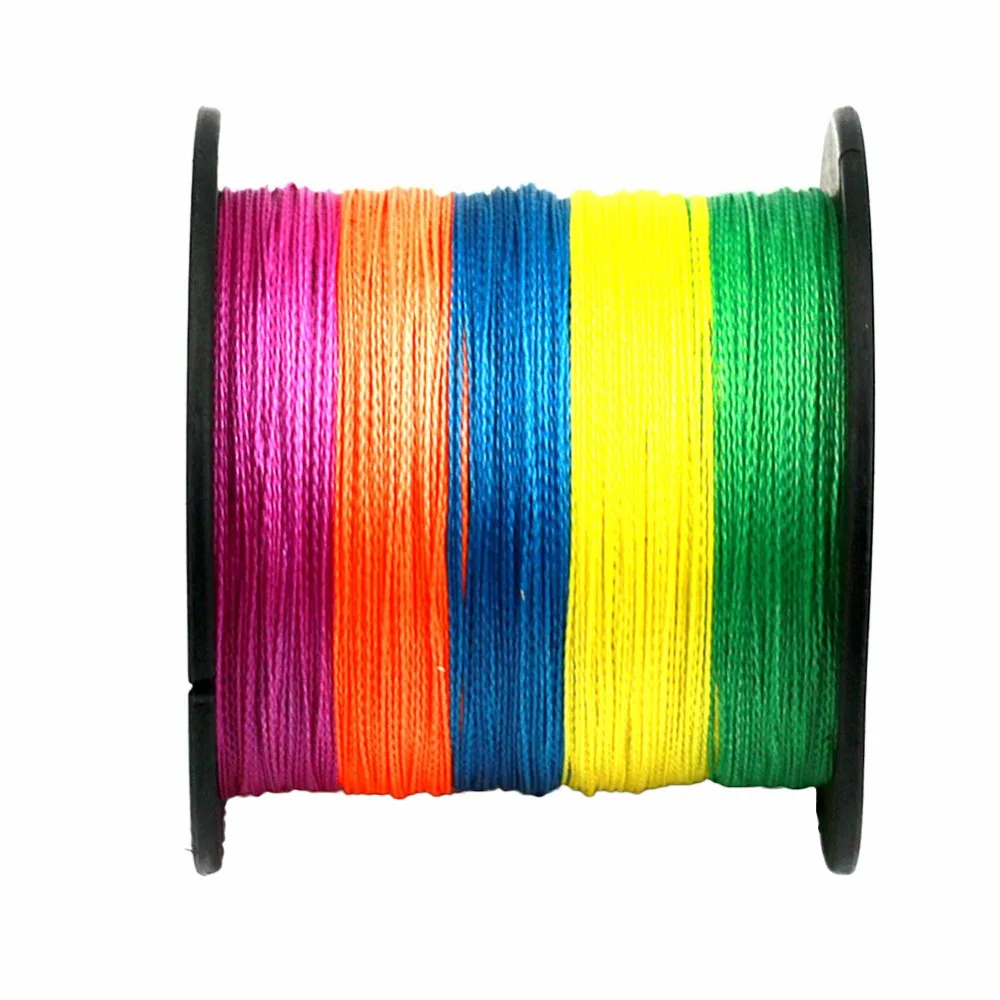LumiParty Strands Braided Fishing line 300m Multi Color Super Strong