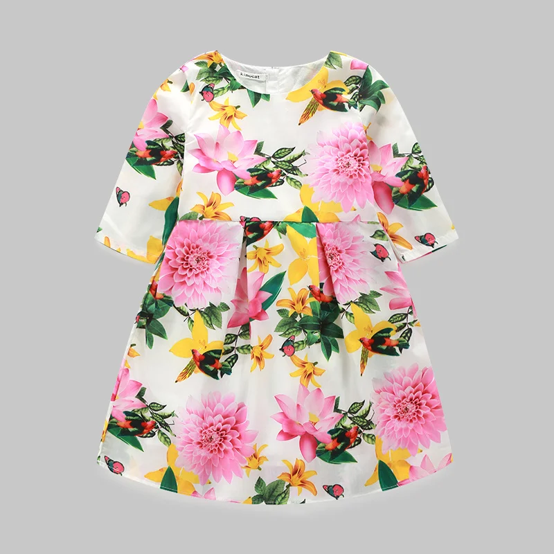 

Summer summer dress girl Rapunzel Princess Girls Dresses Clothes Kids Toddler Clothing Flowers robe princesse enfant fille