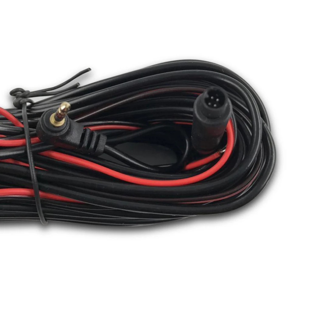 10M 4/5Pin to 2.5mm Cable Cord +Amplifier for Car Recorder Rear View Camera