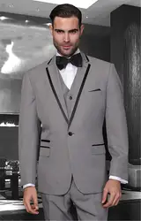 Костюм Homme Свадебная мода мужские формальные костюмы Бизнес серый костюм Для мужчин Нарядные Костюмы для свадьбы Для мужчин s фраки строгие