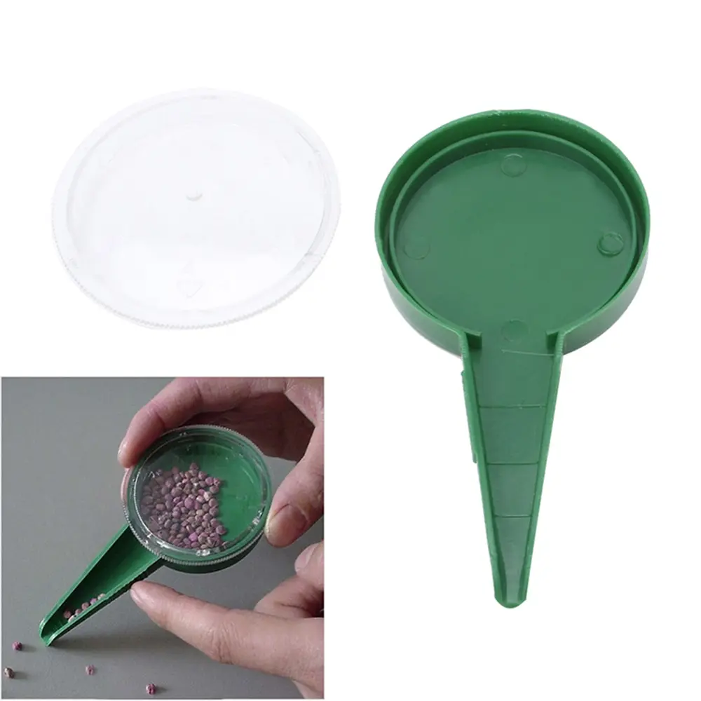 

Dispenser Sower Hand Held Adjustable Garden Seeder Dispenser Flower Plant Seeds Planter Planting Tool