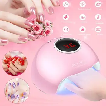 

36W UV Lamp LED Lamp for Nails Nail Dryer 12pcs Led Nail Lamp for Curing All Gels with Sensor USB Charge Nail Art Tools