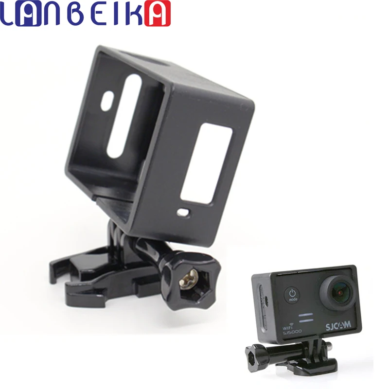 

LANBEIKA Standard Frame Protective Border with Quick-release Base Mount Screw For SJCAM SJ5000 SJ5000WIFI SJ5000X WIFI Camera