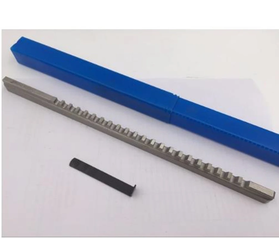 

24mm F Push-Type Keyway Broach HSS with Shims Metric Sizes CNC Keyway Cutting Tools for CNC Router
