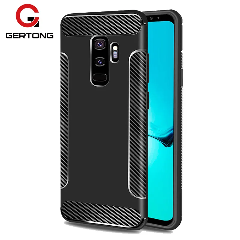 

GerTong Phone Case For Samsung Galaxy S9 S8 Plus Note 8 Case Ultra Slim Armor Silicone Back Protection Cover For Samsung S8 S9