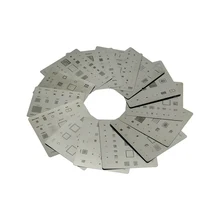 18pcs full set bga reballing stencils Kits Solder Template Set for iphone 4 to XS 18pcs full set bga reballing stencils Kits Solder Template Set for iphone 4 to XS