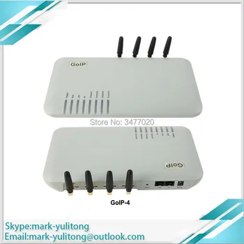 

Fast goip-4 Quad Band 4 GSM Card/Channels Goip VOIP wireless