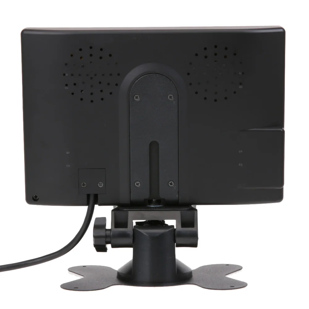 Универсальный " TFT lcd Автомобильный монитор подголовник дисплей Сплит для камеры заднего вида DVD с 2 видеовходами пульт дистанционного управления автомобильный Стайлинг