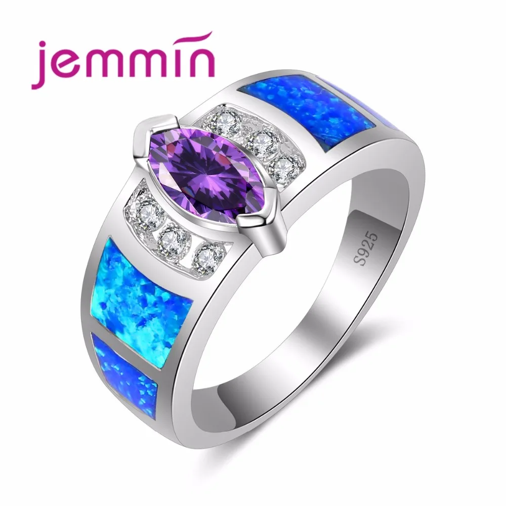 

Jammin Oval Cutting Crystal Mainstone Ring Sample Design Six Rhinestones Fine Bague S925 Sterling Sliver ring for Precious Fem