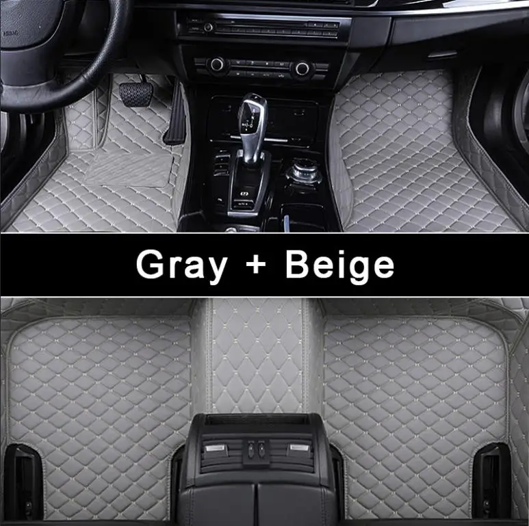 

3D Leather Auto Floor Mat For Audi BMW Hyundai KIA Toyota Mercedes-Benz Lexus Waterproof Mat Custom Car Floor Mats For Car