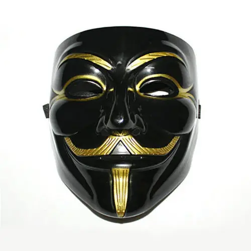1 шт. вечерние маски V for Vendetta анонимные маска Гай Фокс нарядное платье аксессуар