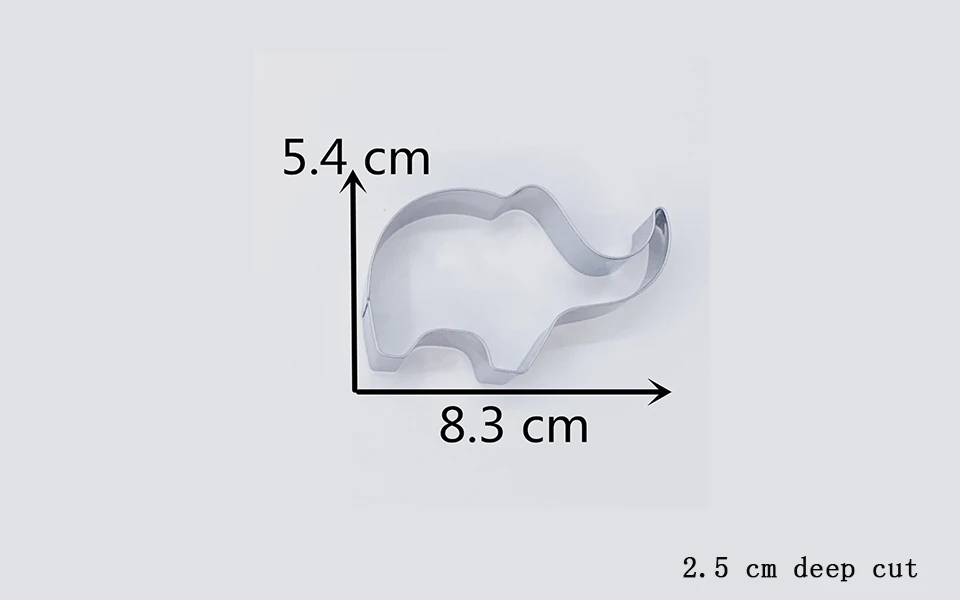 KENIAO слон- Резак для печенья- Печенье / Помадка / Кондитерские изделия / Хлеборезки- Нержавеющая сталь
