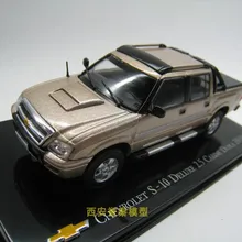 I XO 1:43 CHEVROLET S10 DELUXE 2,5 сплав модель автомобиля литая под давлением металлические игрушки подарок на день рождения для детей мальчиков