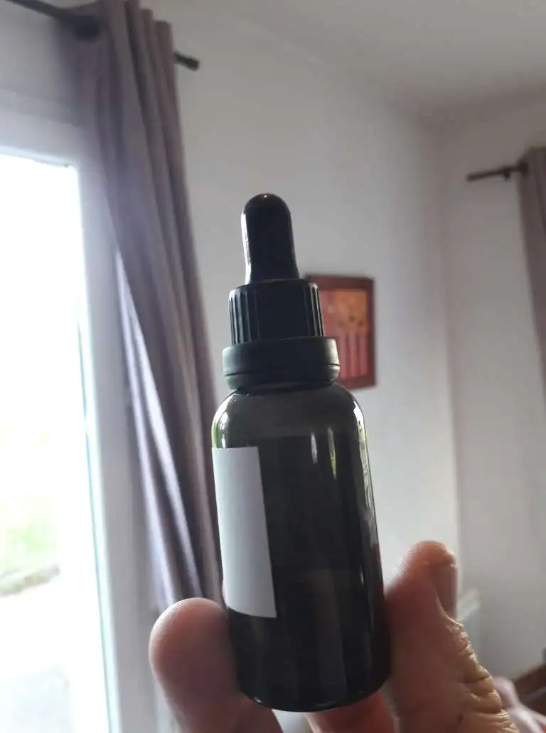 

10pcs 10ml black white clear Empty Glass Dropper Bottles With Pipette For Essential Oil Eye Drops
